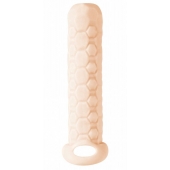 Телесный фаллоудлинитель Homme Long - 13,5 см. - Lola Games - в Волжском купить с доставкой