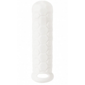 Белый фаллоудлинитель Homme Long - 15,5 см. - Lola Games - в Волжском купить с доставкой
