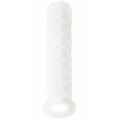 Белый фаллоудлинитель Homme Long - 13,5 см. - Lola Games - в Волжском купить с доставкой