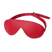 Красная маска Anonymo из искусственной кожи - ToyFa - купить с доставкой в Волжском