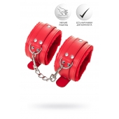 Красные оковы Anonymo из искусственной кожи - ToyFa - купить с доставкой в Волжском