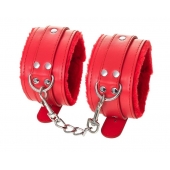 Красные оковы Anonymo из искусственной кожи - ToyFa - купить с доставкой в Волжском