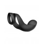 Черное эрекционное кольцо Benedict для стимуляции промежности - Svakom - в Волжском купить с доставкой