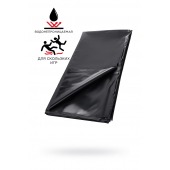 Черная простыня для секса из ПВХ - 220 х 200 см. - ToyFa - купить с доставкой в Волжском