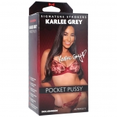 Мастурбатор-вагина Karlee Grey ULTRASKYN Pocket Pussy - Doc Johnson - в Волжском купить с доставкой