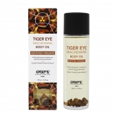 Органическое массажное масло TIGER EYE MACADAMIA - 100 мл. - Exsens - купить с доставкой в Волжском