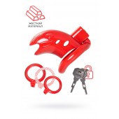 Красный мужской пояс верности из пластика - ToyFa - купить с доставкой в Волжском