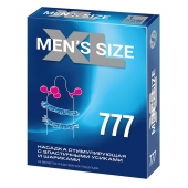 Стимулирующая насадка на пенис MEN SIZE 777 - Sitabella - в Волжском купить с доставкой