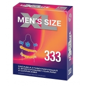 Стимулирующая насадка на пенис MEN SIZE 333 - Sitabella - в Волжском купить с доставкой