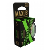 Презервативы в пластиковом кейсе MAXUS AIR Mixed - 3 шт. - Maxus - купить с доставкой в Волжском