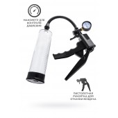 Прозрачная механическая помпа для пениса Viggo - Sexus - в Волжском купить с доставкой