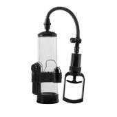 Прозрачная вакуумная помпа с вибрацией Vibrating Penis Pump - Dream Toys - в Волжском купить с доставкой
