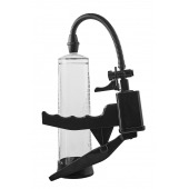 Прозрачная вакуумная помпа Pistol Penis Pump - Dream Toys - в Волжском купить с доставкой