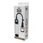 Прозрачная вакуумная помпа с манометром Deluxe Penis Pump - Dream Toys - в Волжском купить с доставкой