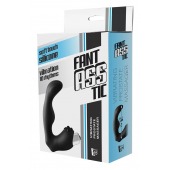 Черный вибромассажер простаты FantASStic Vibrating Prostate Massager - 11,3 см. - Dream Toys - в Волжском купить с доставкой