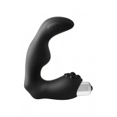 Черный вибромассажер простаты FantASStic Vibrating Prostate Massager - 11,3 см. - Dream Toys - в Волжском купить с доставкой