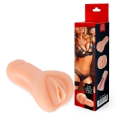 Телесный реалистичный мастурбатор в виде вагины - Bior toys - в Волжском купить с доставкой