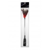 Стек-щекоталка Sweet Caress Feather Whip - 58 см. - Sweet Caress - купить с доставкой в Волжском