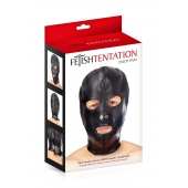 Маска-шлем с прорезями для глаз и рта - Fetish Tentation - купить с доставкой в Волжском