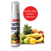 Гель-смазка Tutti-frutti со вкусом тропических фруктов - 30 гр. - Биоритм - купить с доставкой в Волжском