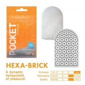 Карманный мастурбатор HEXA-BRICK - Tenga - в Волжском купить с доставкой