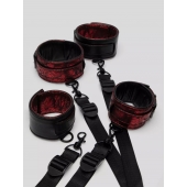 Изысканный набор фиксаций на кровати Reversible Under Mattress Restraint Set - Fifty Shades of Grey - купить с доставкой в Волжском
