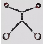 Изысканный набор фиксаций на кровати Reversible Under Mattress Restraint Set - Fifty Shades of Grey - купить с доставкой в Волжском