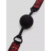 Кляп-шар на двусторонних ремешках Reversible Silicone Ball Gag - Fifty Shades of Grey - купить с доставкой в Волжском