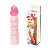 Удлиняющая насадка на пенис Deep Love - 21,5 см. - Baile - в Волжском купить с доставкой