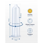 Презервативы MY.SIZE размер 53 - 10 шт. - My.Size - купить с доставкой в Волжском