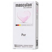 Супертонкие презервативы Masculan Pur - 10 шт. - Masculan - купить с доставкой в Волжском