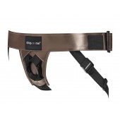 Бронзовый пояс для насадок Curious Harness - Strap-on-me - купить с доставкой в Волжском