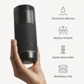Черный мастурбатор с контролем всасывания Arcwave Pow Stroker - Arcwave - в Волжском купить с доставкой