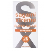 Ультратонкие презервативы Sagami Xtreme Superthin - 36 шт. - Sagami - купить с доставкой в Волжском