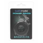 Чёрное эрекционное кольцо Barbarian - Bathmate - в Волжском купить с доставкой