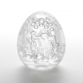 Мастурбатор-яйцо Keith Haring EGG DANCE - Tenga - в Волжском купить с доставкой