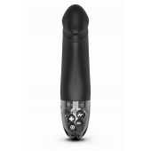 Черный вибратор с электростимуляцией Real Deal Neal - 16,5 см. - MyStim - купить с доставкой в Волжском