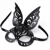 Черная ажурная маска  Зайка  с ушками - Crazy Handmade - купить с доставкой в Волжском