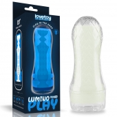 Светящийся в темноте мастурбатор Lumino Play Masturbator Pocketed - Lovetoy - в Волжском купить с доставкой