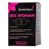 Капсулы для женщин Erotichard sex woman - 20 капсул (0,370 гр.) - Erotic Hard - купить с доставкой в Волжском