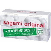 Ультратонкие презервативы Sagami Original 0.02 - 10 шт. - Sagami - купить с доставкой в Волжском