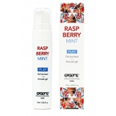 Возбуждающий гель Raspberry Mint с ароматом малины и мяты - 15 мл. - Exsens - купить с доставкой в Волжском