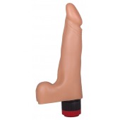 Классический реалистик с вибрацией - 17,8 см. - LOVETOY (А-Полимер)