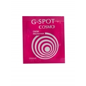 Стимулирующий интимный крем для женщин Cosmo G-spot - 2 гр. - Биоритм - купить с доставкой в Волжском