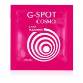 Стимулирующий интимный крем для женщин Cosmo G-spot - 2 гр. - Биоритм - купить с доставкой в Волжском