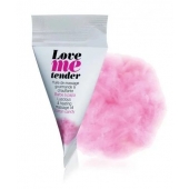 Съедобное согревающее массажное масло Love Me Tender Cotton Candy с ароматом сладкой ваты - 10 мл. - Love to Love - купить с доставкой в Волжском
