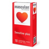 Презервативы Masculan Sensitive plus - 10 шт. - Masculan - купить с доставкой в Волжском