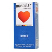 Презервативы с пупырышками Masculan Dotted - 10 шт. - Masculan - купить с доставкой в Волжском