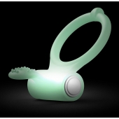 Светящееся в темноте эрекционное виброкольцо Power Clit - Dorcel - в Волжском купить с доставкой