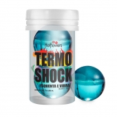 Интимный гель Termo Shock Hot Ball с разогревающе-покалывающим эффектом (2 шарика по 3 гр.) - HotFlowers - купить с доставкой в Волжском